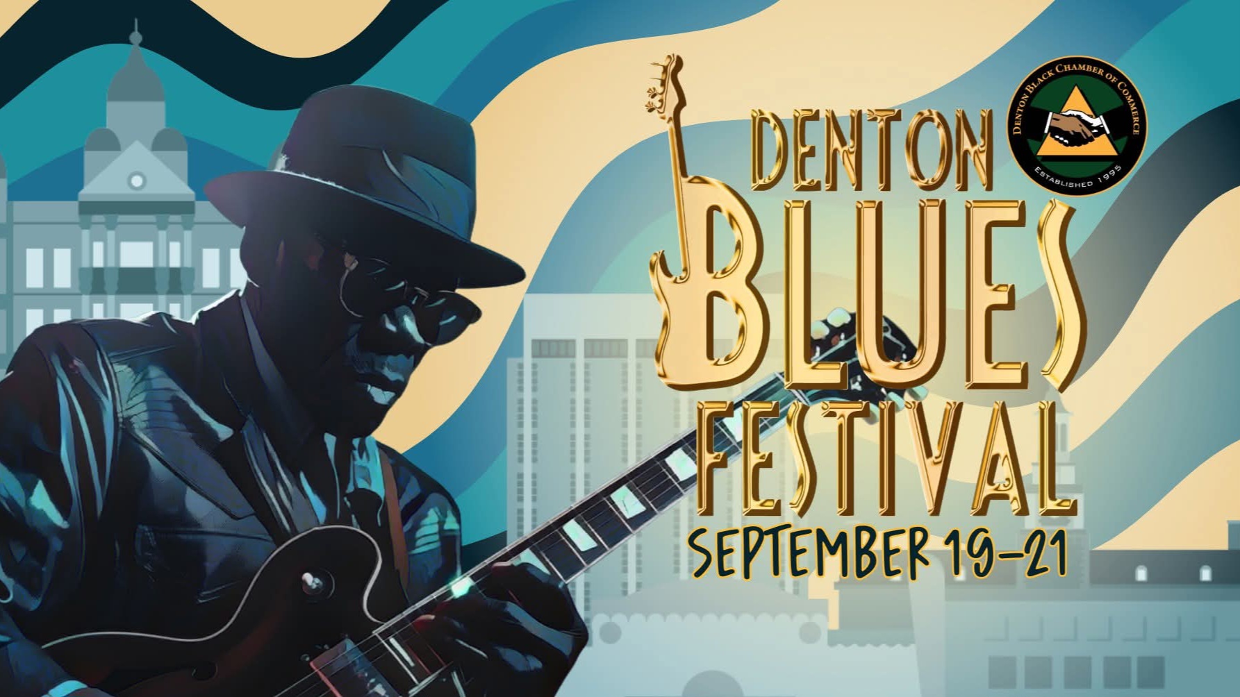 Denton Blues Fest advertisement