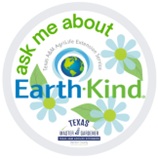 Image shows Earth-Kind in a circle logo